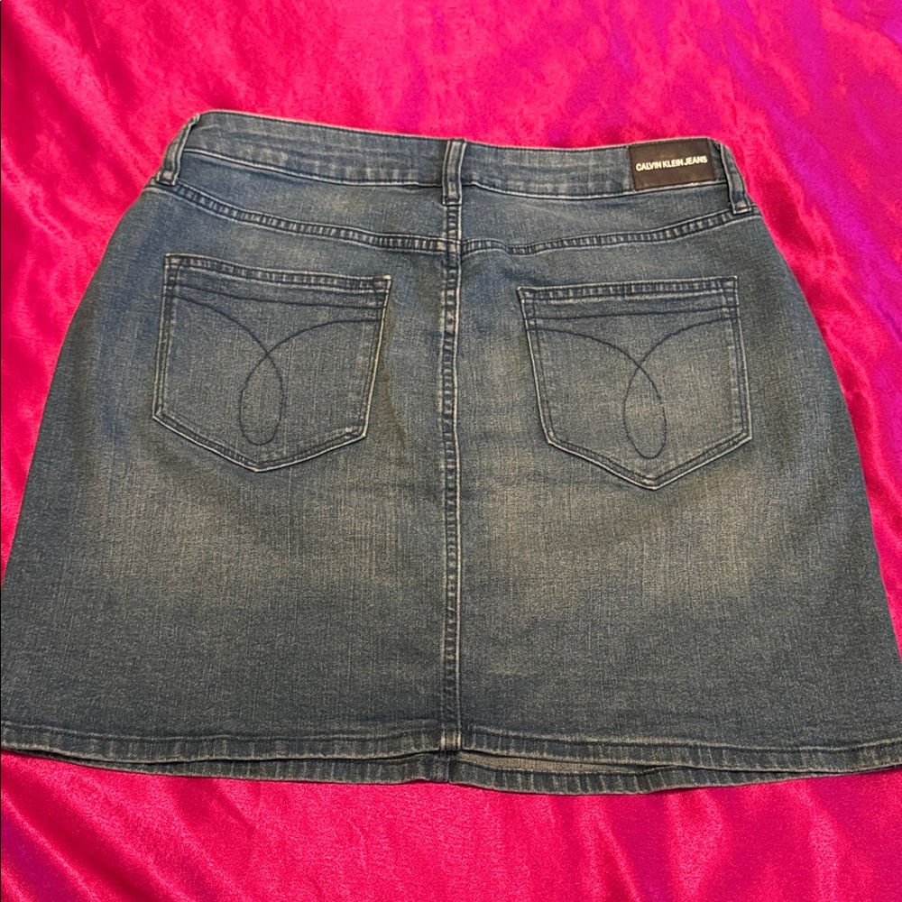 Denim Blue Skirt